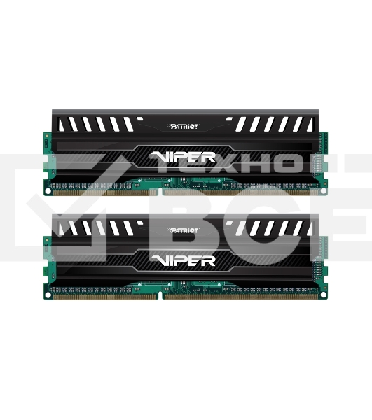 Оперативная память Patriot Viper 3, DDR3, 8GB (2x4 GB), 1600 MHz, CL9, радиатор, черный