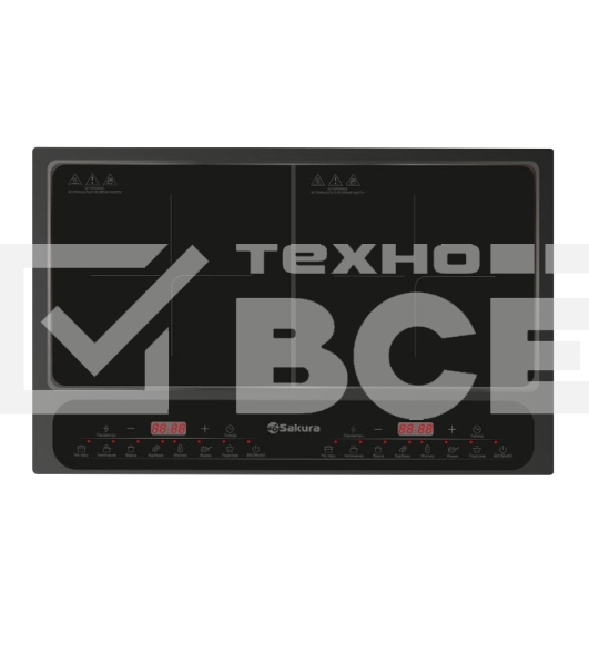 Плитка индукц SA-7158 2конф 7реж