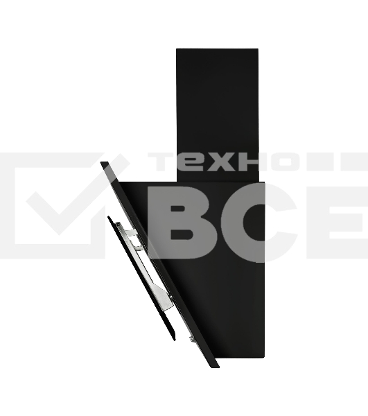 Вытяжка наклонная Maunfeld Tower C 60 черный, 60 см, 650 куб. м/ч, 51 дБ