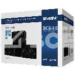 Аудиоколонки SVEN HT-210, черный, акустическая система 5.1, мощность (RMS):50Вт+5x15Вт, Bluetooth, Optical, Coaxial, FM-тюнер, USB/SD, дисплей, ПДУ, фото16