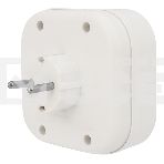 Четверник электрический Rexant 16 А с заземлением белый, фото4