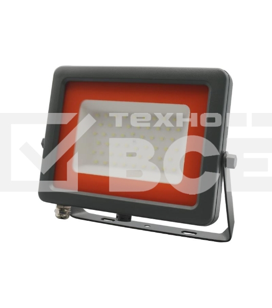 Прожектор светодиодный PFL-S2-SMD-50w 50Вт IP65 с клапаном JazzWay 2853301D