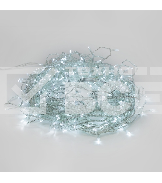 Гирлянда «Твинкл-Лайт» 15 м, прозрачный ПВХ, 120 LED, белое свечение NEON-NIGHT
