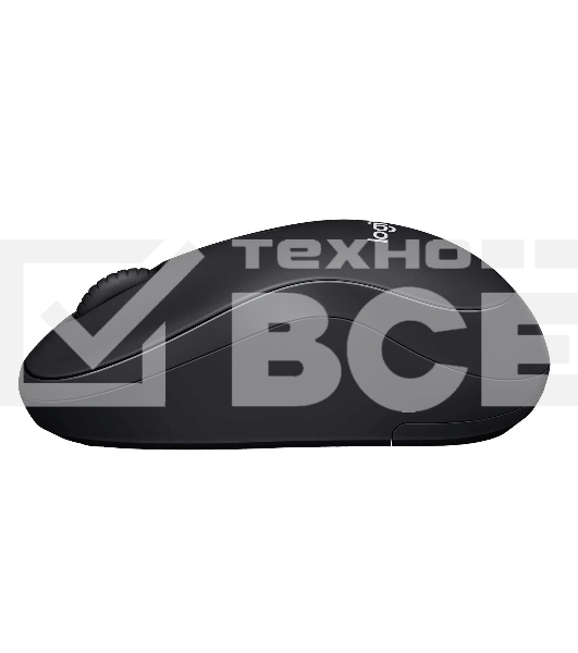 Мышь беспроводная Logitech M220 SILENT черный, 1000 dpi, радиоканал, USB, кнопки - 3