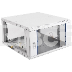 Шкаф телеком. настенный разборный 6U (600х520) дверь стекло,цвет черный (ШРН-Э-6.500-9005), фото8