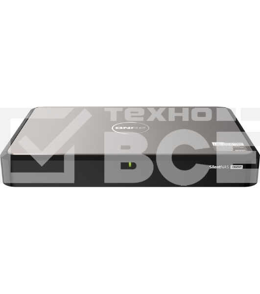 Сетевое хранилище SMB QNAP HS-264-8G Silent NAS 2 HDD trays, 4-core Intel Celeron N5105 2.0 GHz up to 2.9 GHz, 8 Gb RAM, 2x2.5 Gigabit Ethernet, 2 xUSB 3.2 Gen 2 (10Gbps), 2xHDMI.