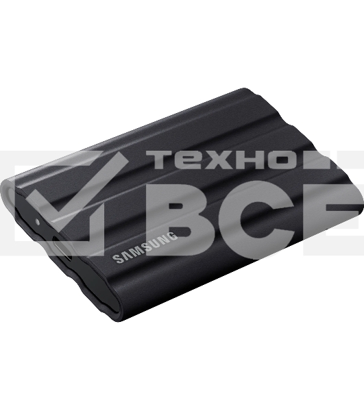 Твердотельный диск 2TB Samsung T7 Shield MU-PE2T0S/WW , V-NAND, USB 3.2 Gen 2 Type-C  [R/W - 1000/1050 MB/s]/EU