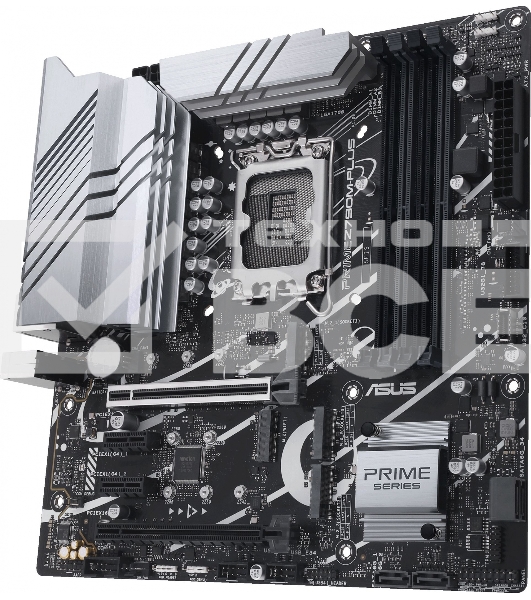 Материнская плата ASUS PRIME Z790M-PLUS, LGA 1700, Intel Z790, 4xDDR5, 4xSATA, 3xM.2, 1xPCIe 4.0 x4, 1xPCIe 5.0 x16, 2xPCIe x1, 1xDP, 1xHDMI, 1x 1Gb LAN, 1xUSB-C 3.2 Gen 2x2, 1xUSB 3.2 Gen 2, 4xUSB 3.2 Gen 1, 2xUSB 2.0, 3x3.5 мм, 7.1, mATX
