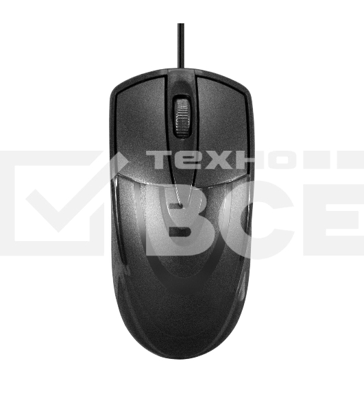 Мышь проводная ExeGate Professional Standard SH-8025 OEM черный, 1000 dpi, USB, кнопки - 3