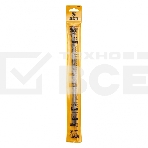 Бур по бетону, двойная спираль, Cobalt W-tip, 10x310 мм, SDS PLUS Denzel, фото3