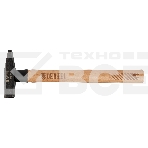 Молоток слесарный Denzel 300 г, кованый квадратный боек, буковая рукоятка, фото8