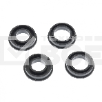 Щетка для точила Matrix 125 мм, посадка 20 мм, плоская, латунир. витая проволока, фото2