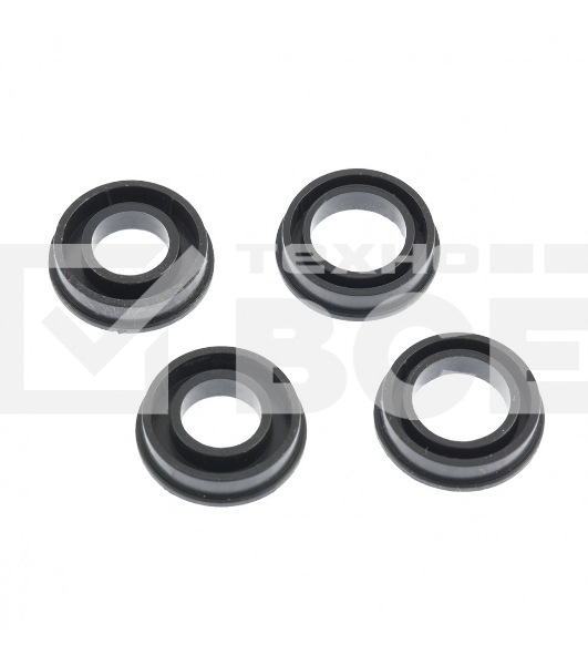 Щетка для точила Matrix 125 мм, посадка 20 мм, плоская, латунир. витая проволока