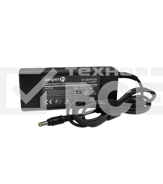 Блок питания (сетевой адаптер) Amperin AI-HP90F для ноутбуков HP PPP012L-S 18.5V 4.9A 4.8x1.7