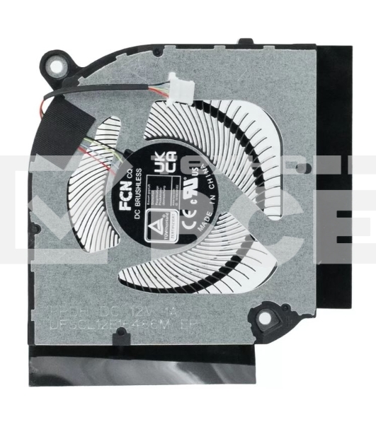 Вентилятор (кулер) для ноутбука Acer Nitro 5 N22C1 AN515-58 AN515-46 AN517-55 CPU 12V