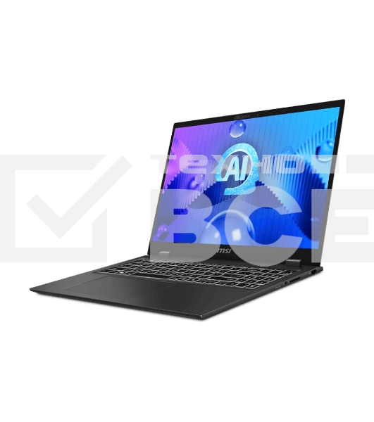 Ноутбук MSI Prestige 16 AI Evo B1MG-035RU серый 9S7-15A121-035 Core Ultra 7 155H 16Gb SSD1Tb Arc 16