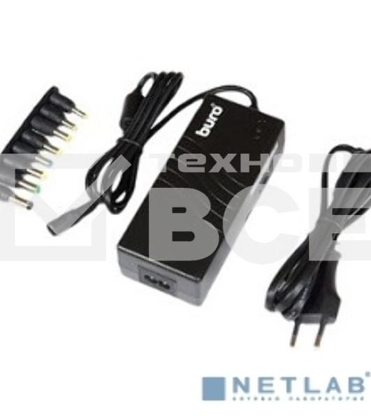 Блок питания Buro BUM-1127H70 ручной 70W 12V-24V 11-connectors от бытовой электросети