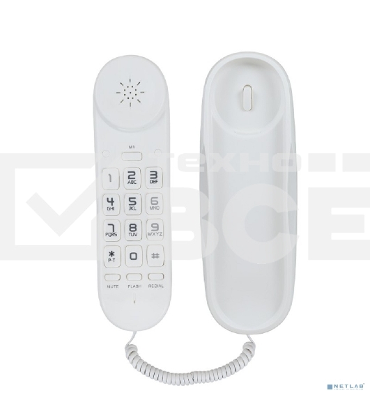 Телефон проводной SANYO RA-S120W белый