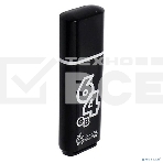 Флеш диск 64Gb USB Drive Smartbuy Glossy series Black (SB64GBGS-K), фото3