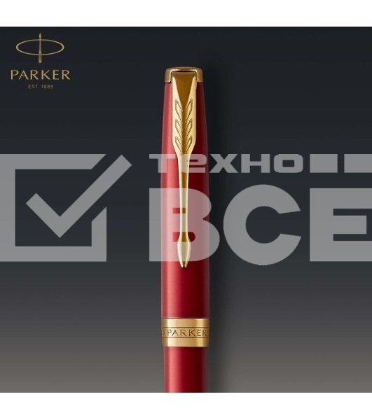 Ручка шариковая Parker Sonnet Core K539 (CW1931476) LaqRed GT M черн. черн. подар.кор.