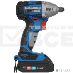 Бесщеточный гайковерт ЗУБР Профессионал GB-250-22, 20В, 2 АКБ (2Ач), в кейсе, фото3