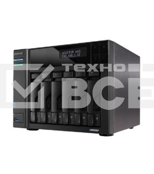 Сетевой накопитель ASUSTOR AS6706T/6 BAY/EU/8GD4 (90IX01N1-BW3S60)