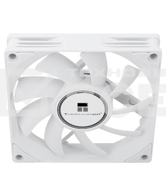Вентилятор корпусный Thermalright TL-8015W (80x80x15mm, 4-pin PWM, 28.4CFM, 23.3dBA, 2200RPM, White)