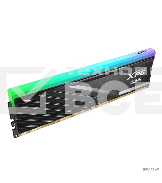 Оперативная память XPG Lancer Blade, DDR5, 32GB (2x16GB), 6000MHz, CL34, DIMM, с радиаторами, RGB, черный