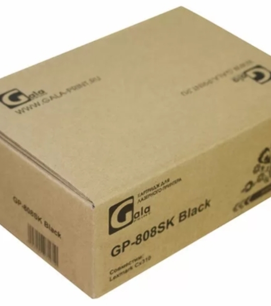 Картридж лазерный GalaPrint GP-808SK для принтеров Lexmark LaserPrinter CX310/CX410/CX510 черный 2500 копий
