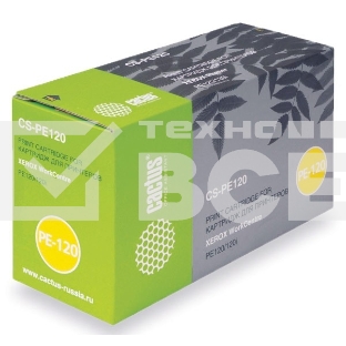 Картридж лазерный Cactus CS-PE120 (013R00606) черный (5000 стр.) для Xerox WorkCentre PE120/ 120i