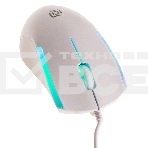 Мышь проводная Oklick 245M белый, 1000 dpi, USB, кнопки - 3, фото3
