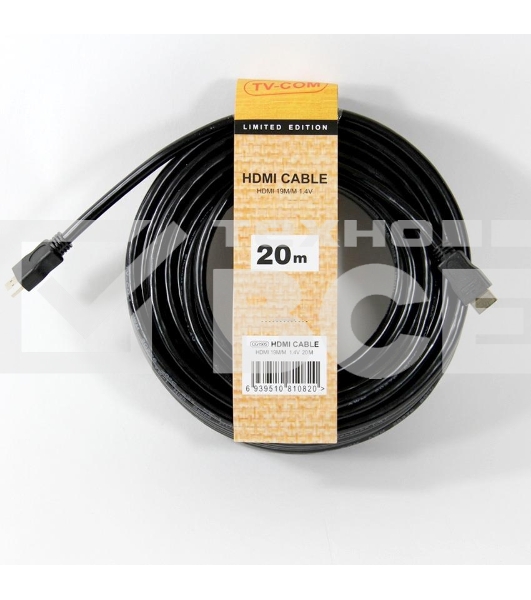 Кабель цифровой TV-COM HDMI19M to HDMI19M, V1.4+3D, 20m <CG150S-20M>