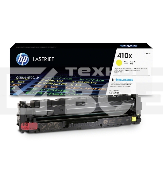 Тонер Картридж HP 410X CF412X желтый для HP LJ Pro M452/M477 (5000стр.)