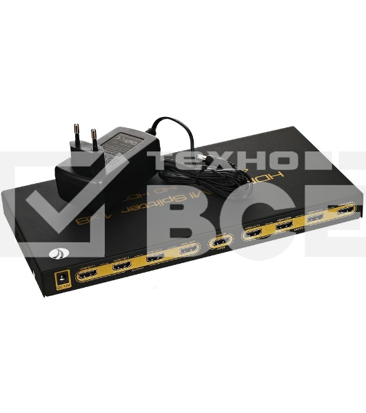 Разветвитель HDMI Spliitter 1=>8  2.0v, VCOM <DD428>