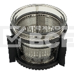 Соковыжималка Galaxy Line GL 0800, красный, шнековая, 200 Вт, функция 
