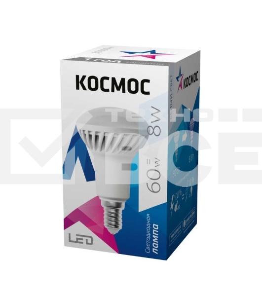 Лампа светодиодная LED R50 8Вт 220В E14 4500К Космос Lksm_LED8wR50E1445