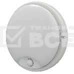 Светильник светодиодный ДПО 4100Д 12Вт 4000К IP54 круг бел. ИК ДД IEK LDPO0-4100D-12-4000-K01, фото2