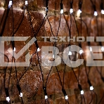 Гирлянда Сеть 2х2х1.5 м, свечение с динамикой, прозрачный ПВХ, 136 LED, 230 В, цвет свечения белый, фото3