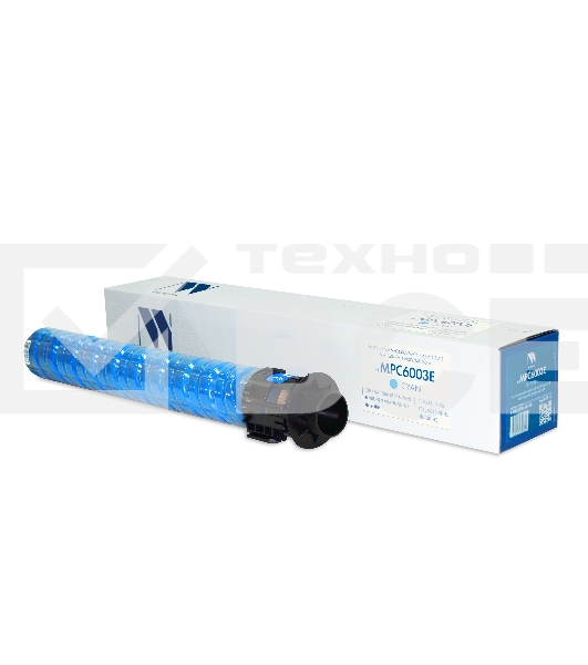 Картридж NVP совместимый NV-MPC6003E Голубой для Ricoh Aficio-MPC4503/MPC4504/MPC5503/MPC5504/MPC6003/MPC6004 (22500k)
