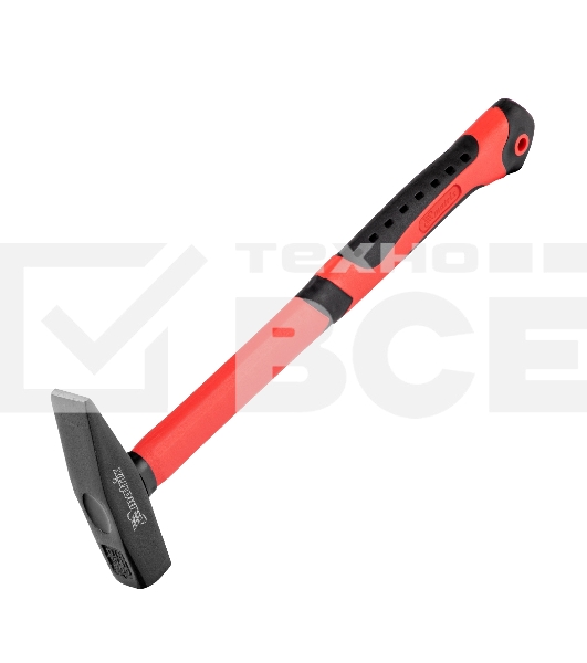 Молоток слесарный Matrix, 200 г, фибергласовая обрезиненная рукоятка