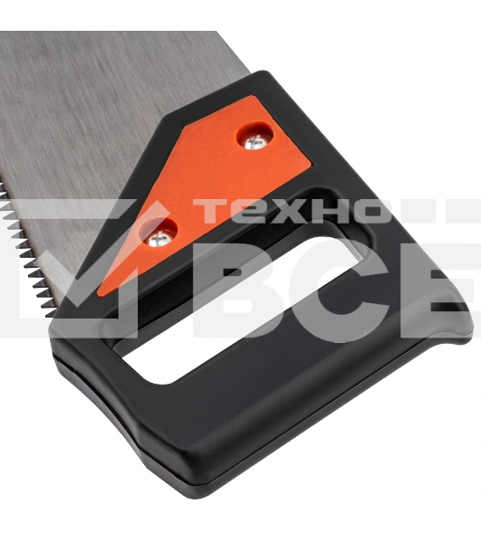 Ножовка по дереву Sparta 500 мм, 5-6 TPI, каленый зуб, пластиковая рукоятка