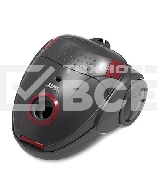 Пылесос BQ VC1401B черный/серый, 350/1400 Вт, уборка сухая, пылесборник мешок 1.5 л