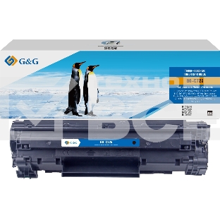 Картридж лазерный G&G GG-C725 черный (1600 стр.) для Canon imageCLASS MF3010 MFP/LBP-6000/6000B/6020/6020B/MF-3010, LJ P1102/1102w Pro M1130/1212