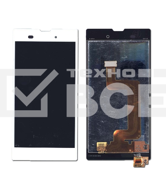Дисплей для Sony Xperia T3 белый