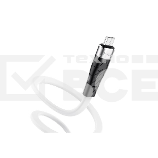 Кабель HOCO USB X53 Angel для Micro USB, 2.4А, 1м, белый