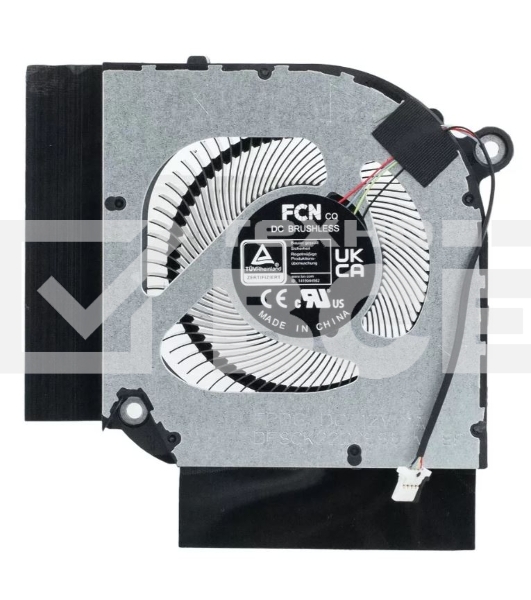 Вентилятор (кулер) для ноутбука Acer Nitro 5 N22C1 AN515-58 AN515-46 AN517-55 GPU 12V