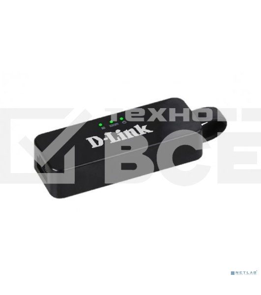 Сетевой адаптер D-Link DUB-2312/A2A, USB Type-C Network Adapter with 1 10/100/1000Base-T port.1 USB Type-C (male) port, 1 x 10/100/1000 Base-T port, support MAC OS X Catalina 10.15.1, Windows 7/8/10, support USB 1.1