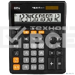 Калькулятор настольный Deli EM888 черный 12-разр., фото8