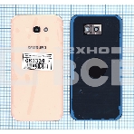 Задняя крышка для Samsung A720 Galaxy A7 (2017) розовая, фото 1