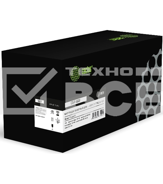 Картридж лазерный Cactus CS-F-1500 55080066 черный (1500стр.) для Huawei PixLab X1